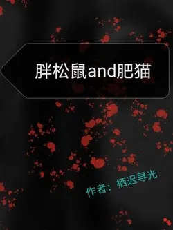 Fat Squirrel and Chubby Cat